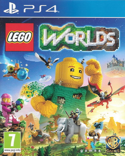 PS4 乐高世界.LEGO Worlds-美淘游戏