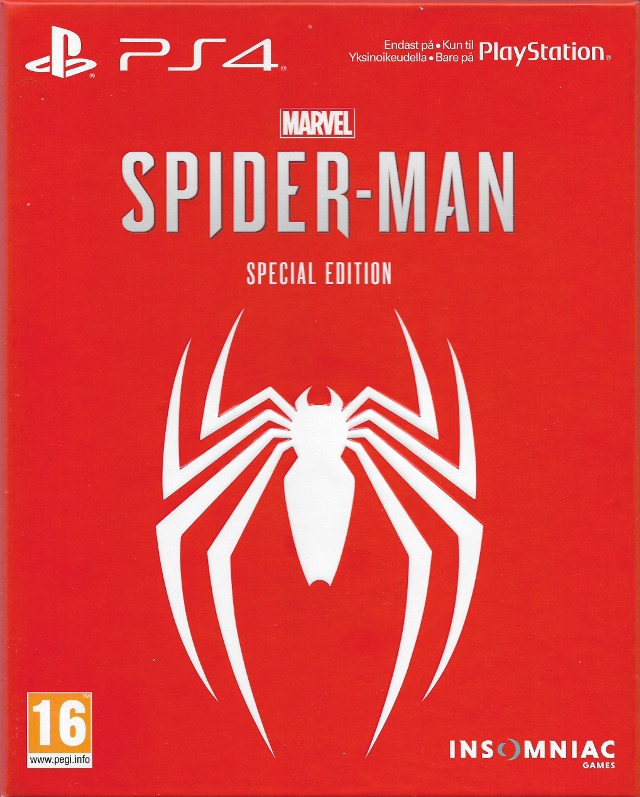 PS4 漫威蜘蛛侠：年度版.Marvel’s Spider-Man – Game of the Year Edition-美淘游戏