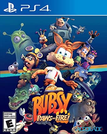 PS4 神经猫：火速奇兵.Bubsy: Paws on Fire!-美淘游戏