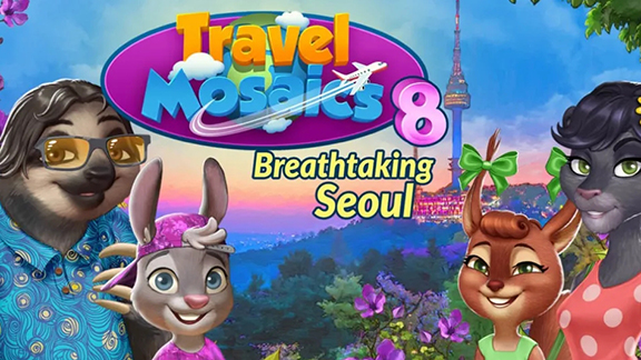 NS 旅行马赛克8：惊人首尔/Travel Mosaics 8: Breathtaking Seoul-美淘游戏