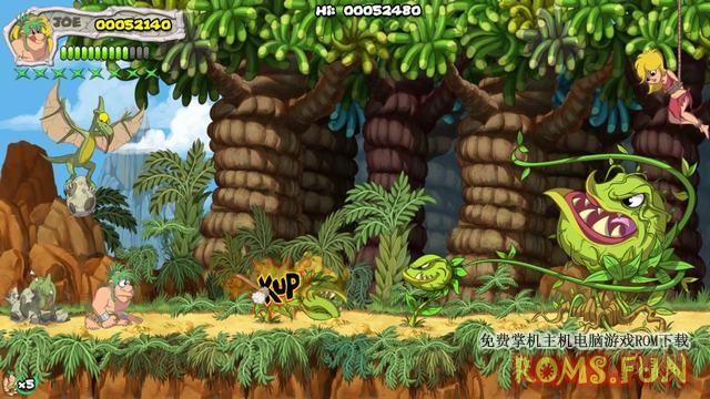 NS 新战斗原始人：穴居人忍者 New Joe & Mac: Caveman Ninja V1.0.1[NSP]-美淘游戏