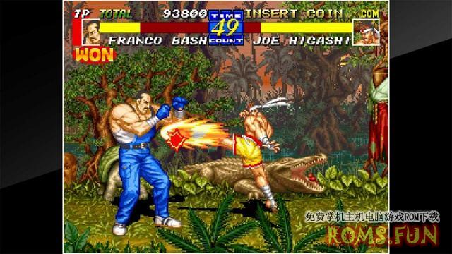 NS 饿狼传说3 ACA NEOGEO FATAL FURY 3-美淘游戏