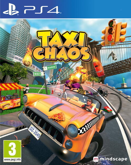 PS4 酷飙出租车.Taxi Chaos-美淘游戏