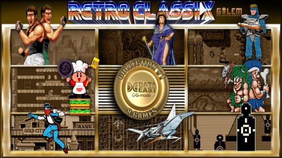 NS 复古Classix收藏#1：Data East/Retro Classix Collection #1: Data East 英文版 NPS/XCI-美淘游戏