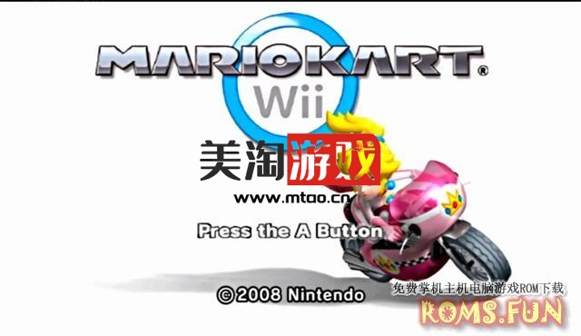 WII 马力欧卡丁车 Wii（Mario Kart Wii）汉化中文版-美淘游戏