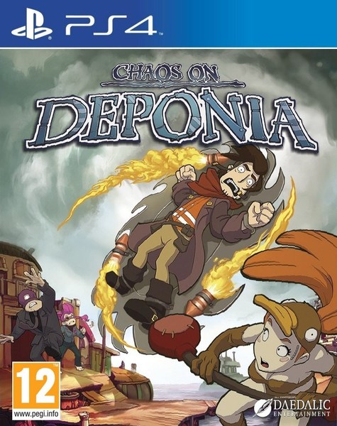 PS4 混乱的德波尼亚.Chaos on Deponia-美淘游戏