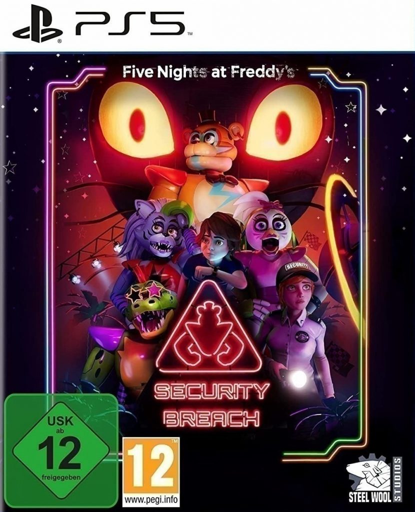 PS5 玩具熊的午夜后宫：安全漏洞.Five Nights at Freddy’s: Security Breach-美淘游戏