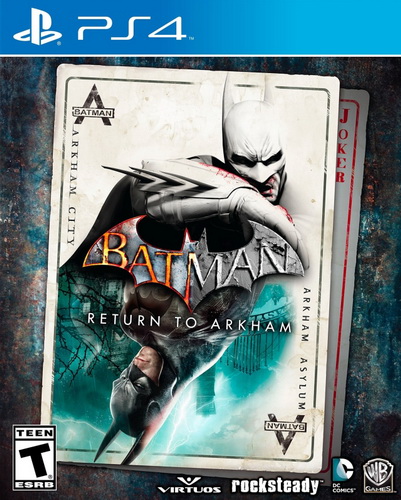 PS4 蝙蝠侠：重返阿卡姆.Return to Arkham Arkham Asylum-美淘游戏