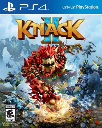 PS4 纳克大冒险2：双英与古代兵团.KNACK 2-美淘游戏