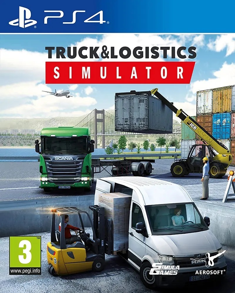 PS4 卡车物流模拟器.Truck & Logistics Simulator-美淘游戏