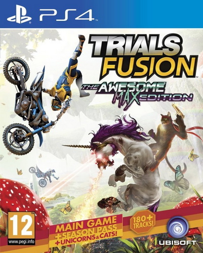 PS4 特技摩托：聚变 The Awesome MAX Edition.Trials Fusion：The Awesome MAX Edition-美淘游戏