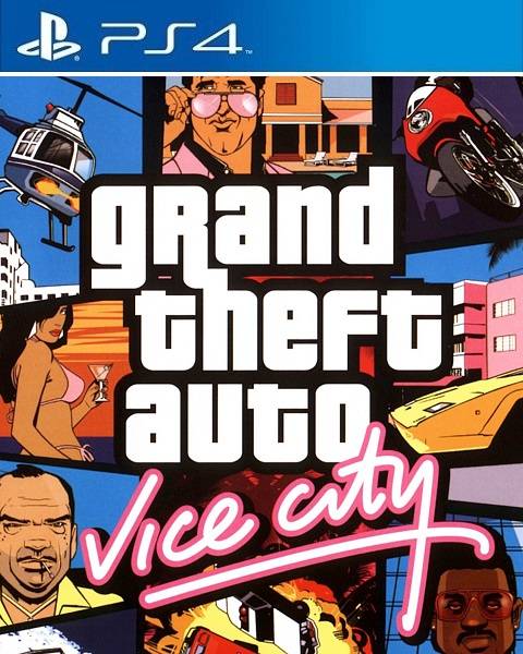 PS4 侠盗猎车手：罪恶都市.Grand Theft Auto: Vice City-美淘游戏