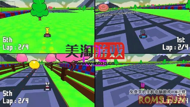 NS 冲刺复古卡丁车（Retro Kart Rush）[NSP]-美淘游戏