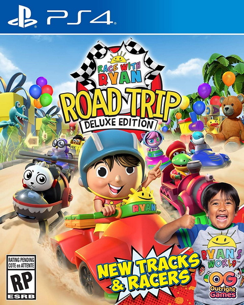 PS4 与Ryan竞赛：公路旅行 – 豪华版.Race With Ryan Road Trip Deluxe Edition-美淘游戏