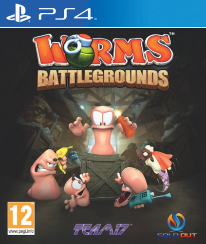 PS4 百战天虫：战场.Worms Battlegrounds-美淘游戏