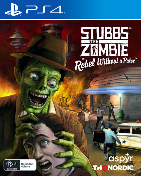 PS4 僵尸斯塔布斯.Stubbs the Zombie in Rebel Without a Pulse-美淘游戏