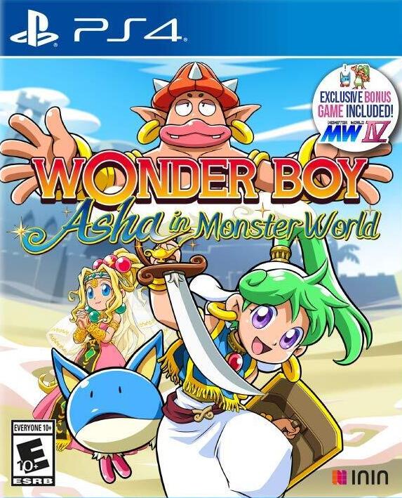 PS4 神奇小子・爱莎在怪物世界.WONDER BOY ASHA in Monster World-美淘游戏