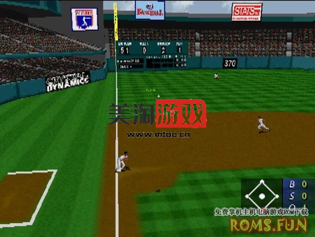 PS1 3D棒球（3D Baseball）日版-美淘游戏