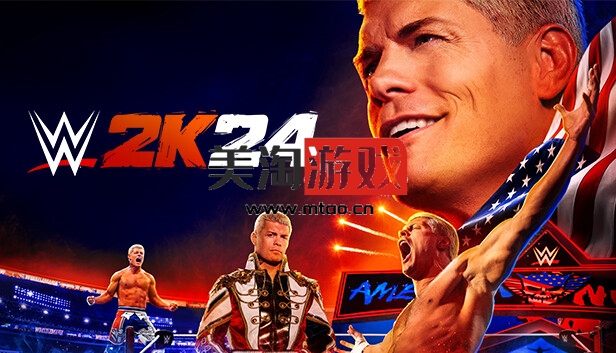 PC WWE 2K24|豪华英文版|Build.13758333-迸发激战-风暴降临+预购特典+全DLC|解压记录|-美淘游戏