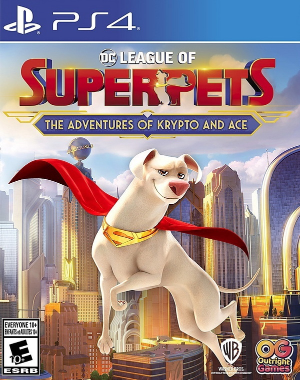 PS4 DC超级宠物联盟：氪普托和王牌大冒险.DC League of Super-Pets: The Adventures of Krypto and Ace-美淘游戏