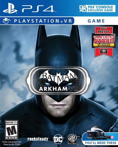 PS4 蝙蝠侠：阿卡姆VR.Batman: Arkham VR-美淘游戏