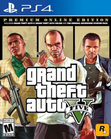 PS4 侠盗猎车手5.Grand Theft Auto V（1.47补丁+DLC美版中文）-美淘游戏