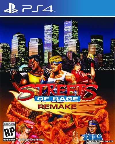 PS4 怒之铁拳：重制版.Streets of Rage Remake-美淘游戏