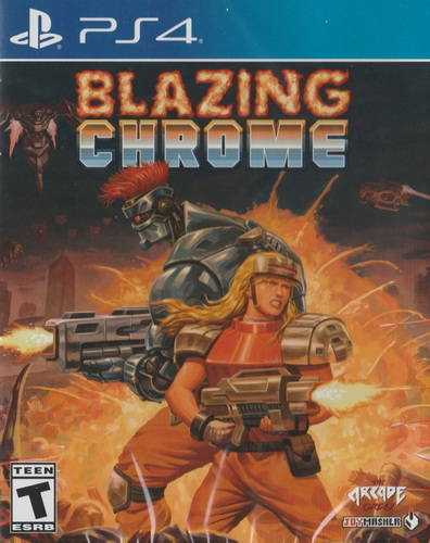 PS4 炽热合金.Blazing Chrome-美淘游戏