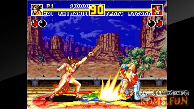 NS 饿狼传说2 ACA NEOGEO FATAL FURY 2-美淘游戏