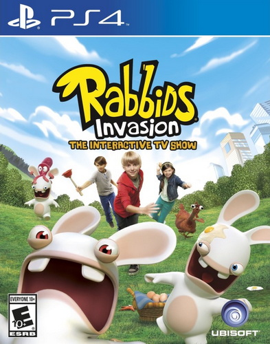 PS4 疯狂兔子全面侵略：TV 互动游戏.Rabbids Invasion: The Interactive TV Show-美淘游戏