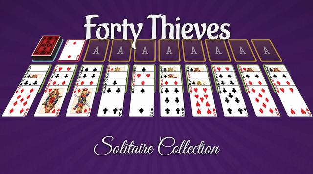 NS 四十大盗纸牌合集（Forty Thieves Solitaire Collection）[NSP]-美淘游戏