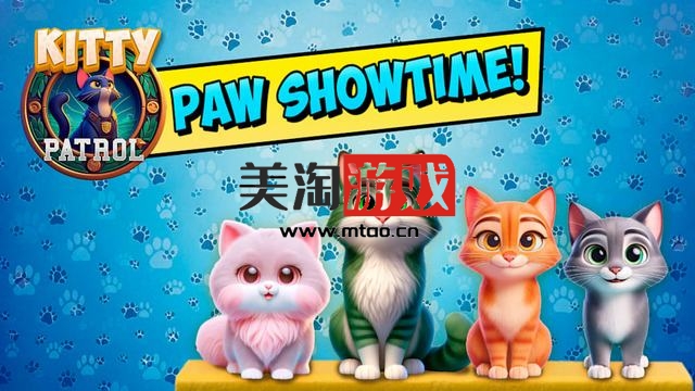 NS 小猫巡逻队：爪子时间（Kitty Patrol: Paw Showtime）[NSP]-美淘游戏