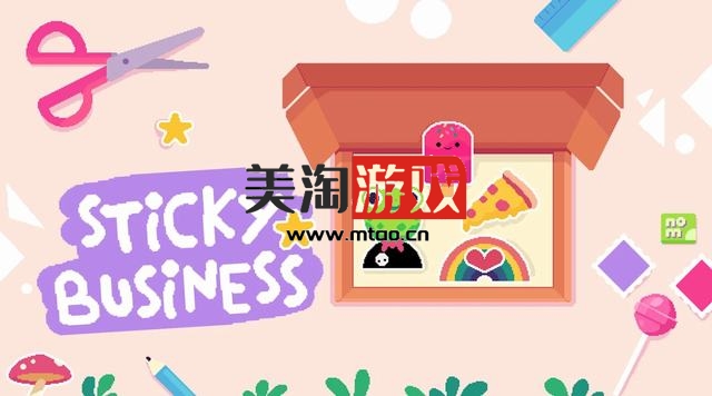 NS 小小贴纸铺（Sticky Business）中文[NSP]-美淘游戏