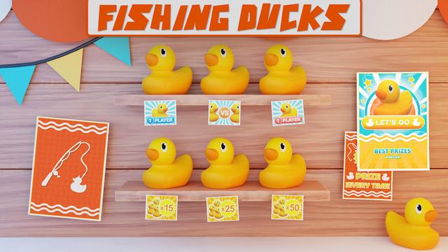 NS 钓鸭子游戏（Fishing Ducks）[NSP]-美淘游戏