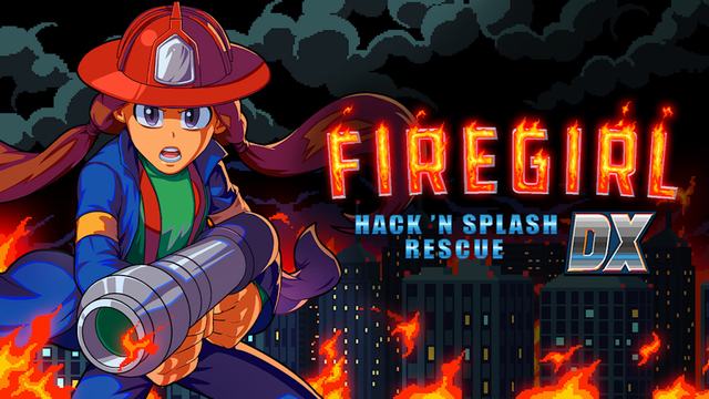 NS 消防女孩 DX（Firegirl: Hack ‘n Splash Rescue DX）中文[NSP]-美淘游戏